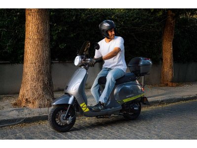 MITT RT 50/125 | Scooter urbano con Full LED, EFI, CBS y pantalla digital