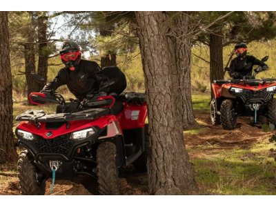 CFMOTO CForce 520 L | ATV 500 cc 38 CV con 2 plazas, 4x4, CVT y transmisión por cardán