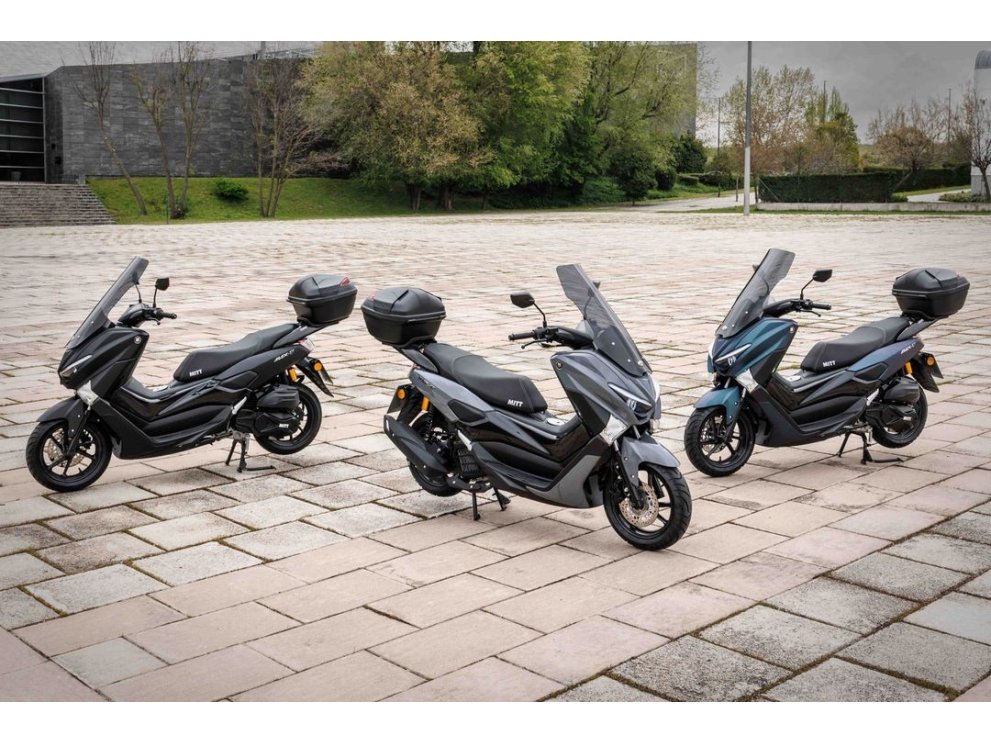 MITT Max T 125 | Maxiscooter 125 con ABS, TCS, TFT 7” y Keyless
