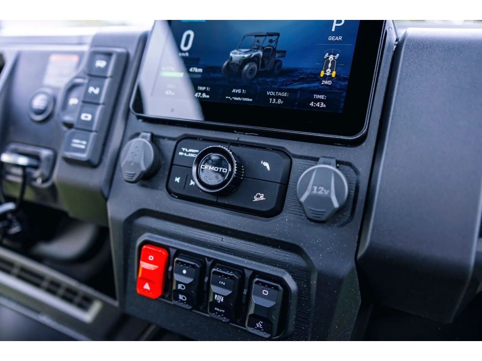 U6 EV CFMOTO | UTV eléctrico 35 kW 4x4 para trabajo y ocio