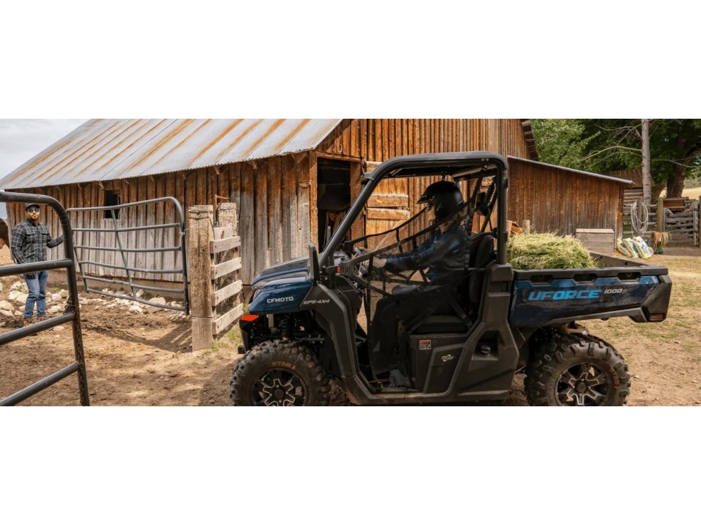 CFMOTO UForce 1000 | UTV V-Twin 962,6 cc 4x4 para trabajo y carga