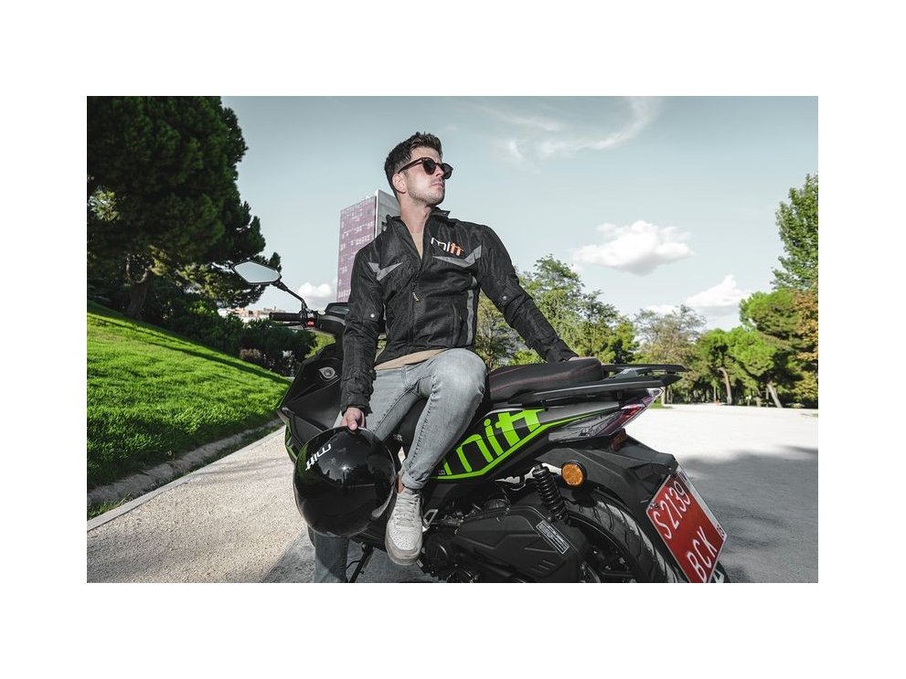 Chaqueta MITT de verano | Chaqueta moto ventilada con protecciones y diseño ligero