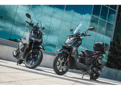 MITT City Vision 125 | Scooter 125 con rueda 16”, TFT, Smart Key y Full LED