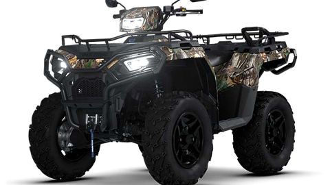 Polaris Sportsman 570 EPS Hunter SE Pursuit Camo T3b 2026 en ruta off-road