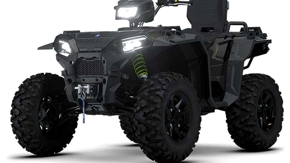 Polaris Sportsman XP 1000 S 2UP Super Graphite T3b 2026 en ruta off-road