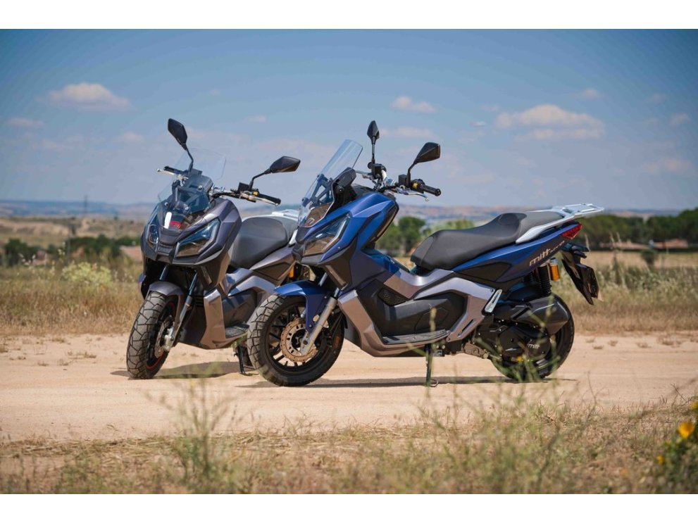 MITT ADV 125 | Scooter Adventure con ABS, TFT Mirror-Link y Smart Key