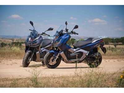 MITT ADV 125 | Scooter Adventure con ABS, TFT Mirror-Link y Smart Key