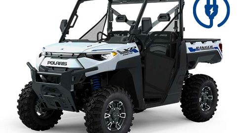 Polaris Ranger Kinetic Premium L7e Icy White Pearl 2026