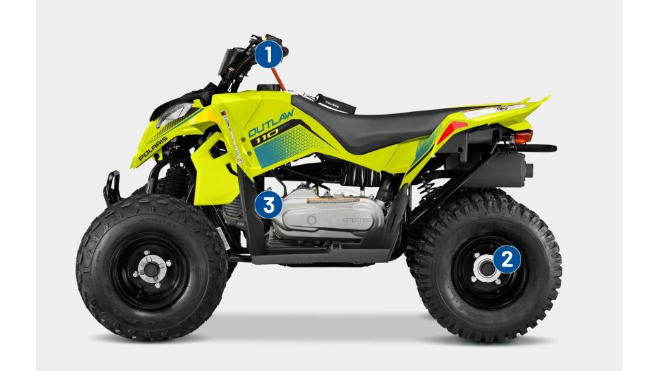 Polaris OUTLAW 110 EFI 2026 | ATV 112cc